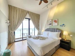 Sea View unblock 3Bedroom/Country Garden Kings Bay Vacation rental in Johor Bahru