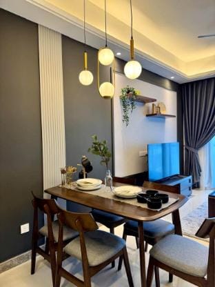 R&F Sea View 2BR High-end Design 1CP Netflix 6pax Vacation rental in Johor Bahru