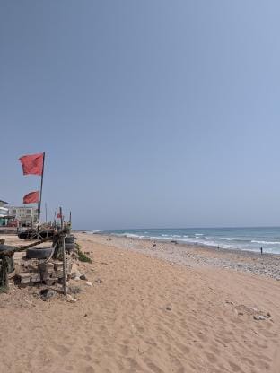 Beachfront Studios and terrace | Tamraght, Aourir Apartment in Souss-Massa