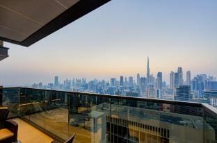 Luxury 1BR Burj Khalifa View Business Bay Dubai Vacation rental in Dubai