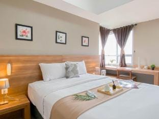 Minimalist 1BR Mustika Golf Residence By Travelio Apartment in West Java