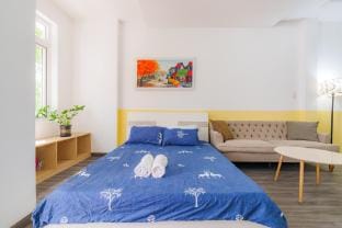 Cozy-2BedRooms-Max6People-1km to Bui Vien-CityView Apartment in Ho Chi Minh City