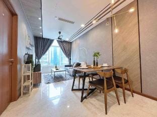 KLCC Modern 3BR Apt Suite | 1 Min to Twin Tower Vacation rental in Federal Territory of Kuala Lumpur