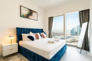 Burj & Fountain View Retreat Apartment in Dubai
