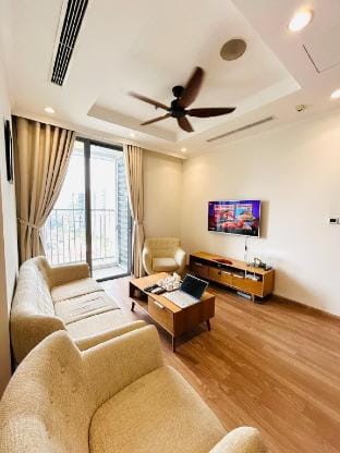 Vinhome Time City*3brt* View Water Music Vacation rental in Laos