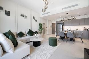 Sky-High Luxury 2BR • Burj View • Walk Dubai Mall Vacation rental in Dubai