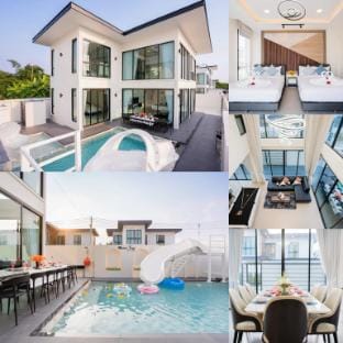 Mana Fun Pool Villa Pattaya  พูลวิลล่าพัทยา  Villa in Pattaya City