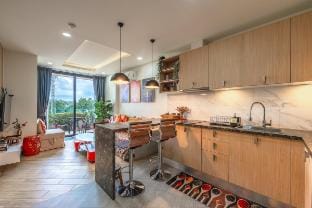 * 2 Seaview Pools + Gym | Walk to Rawai Beach C214 Apartment in Rawai