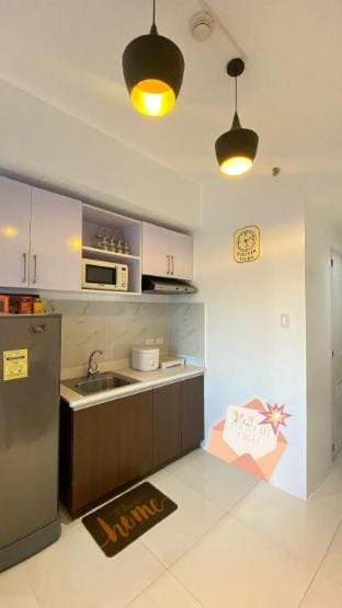 aesthetic comfy unit in front of US Embassy Vacation rental in Manila City