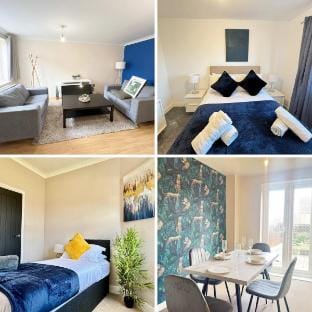 Spacious 3BR Stay | Garden, Parking & WiFi Vacation rental in Maidstone