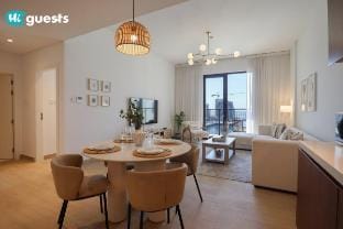 Elegant 1BR Retreat with Sea View in La Rive Vacation rental in Dubai