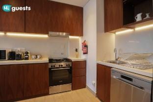 Elegant 1BR Retreat with Sea View in La Rive Vacation rental in Dubai