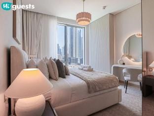Wake up to Burj Khalifa views in stunning 2 BR Vacation rental in Dubai
