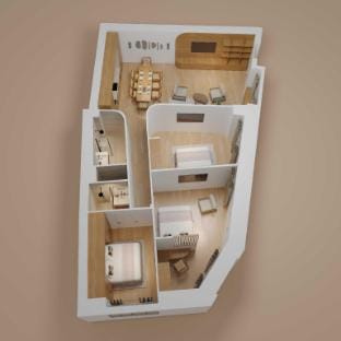 Elegant apartment with AC - 3BR-6P- Montorgueil Villa in Paris