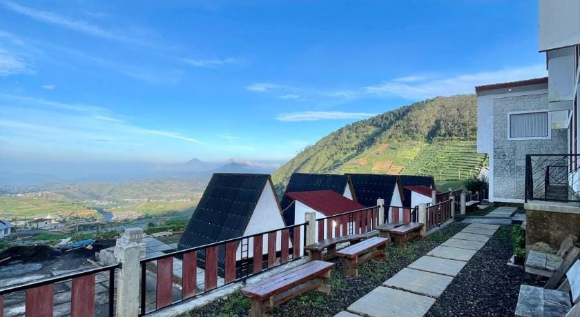 Sunset Sanctuary Dieng Villa in Indonesia