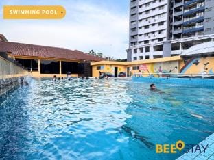 Melaka D'savoy Afamosa Resort for 12PAX Pool View Apartment in Negeri Sembilan, Malaysia