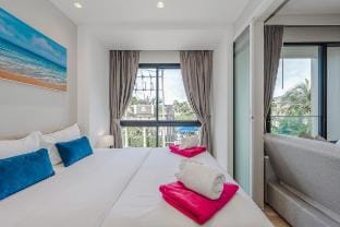 *Relaxing 1BR | Pool Access, Gym &Great Vibes C216 Apartment in Choeng Thale