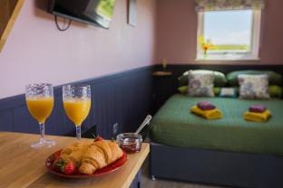 Hares Hideaway shepherds hut Vacation rental in West Somerset District