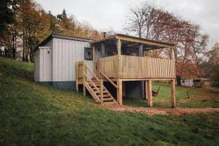 Close to nature Robins nest 1 bed lodge Vacation rental in West Somerset District