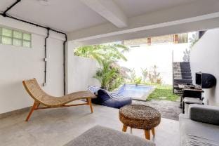2BR Villa + Pool, Central Canggu (lush greenery) Villa in North Kuta