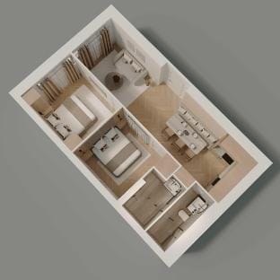 Elegant apartment - AC- 2BR-6P- le Marais Villa in Paris