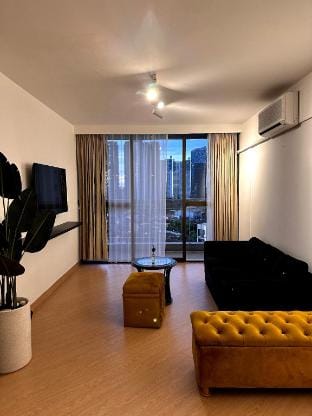 Tropical 2BR Condo at Taman Rasuna Apart Kuningan Apartment in South Jakarta City