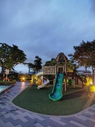 Amenity Floor with City View Apartment in Makati
