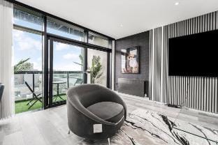 Penthouse with Bar at Glasgow Hydro & SECC Apartment in Glasgow