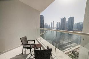 Canal Bliss | Balcony View Vacation rental in Dubai