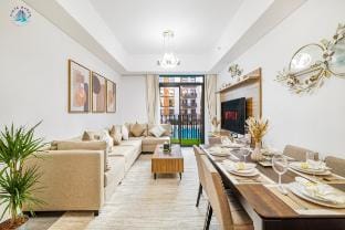 Cosy 2-BR at Belgravia Square Vacation rental in Dubai