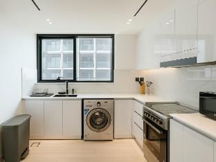 Big 1BR Apartment in JVC | Binghatti Corners Vacation rental in Dubai