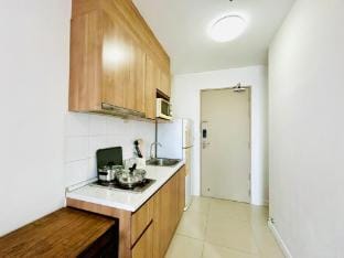 Modern room x bathtub 0km to BTS Apartment in Bangkok