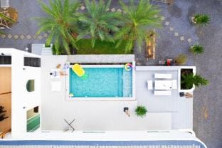 Threepalm บ้านพักพูลวิลล่าชายทะเลปากน้ำปราณ Vacation rental in Prachuap Khiri Khan, Thailand