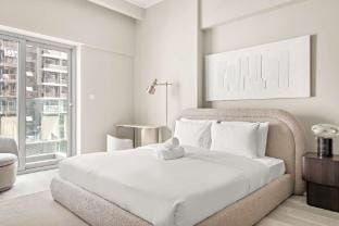 Bright   New 1BR in JVCwith pool and gym Apartment in Dubai