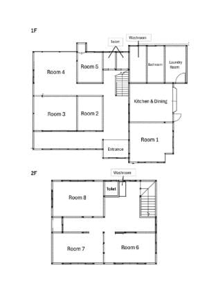 Bamboo Yado｜竹の宿 2025年リノベ古民家  最大16名宿泊対応 湖まで徒歩4分 Vacation rental in Shizuoka Prefecture