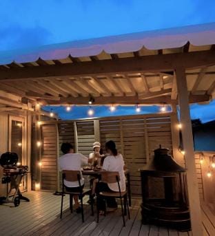 Necoana Glamping 露舍輕居 Terrace Trailer Villa Vacation rental in Shizuoka Prefecture