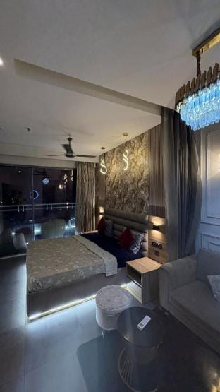 Supernova River side view studio Vacation rental in Noida