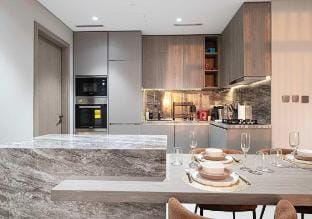 Chic 1Bed Apartment | Gym + Pool |  Dubai Vacation rental in Dubai