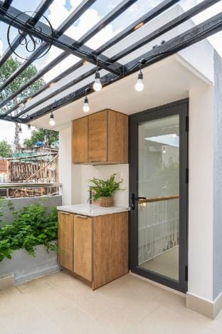 5Master Bedroom @Dist1 HCM Center_Sky BBQ Garden Vacation rental in Ho Chi Minh City