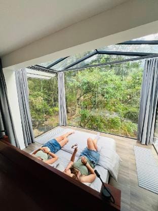 Glass Cabin at ISTHUTHi Wild Sanctuary Vacation rental in Uva Province, Sri Lanka