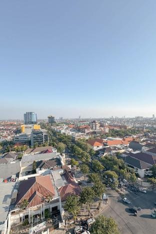 2BR at One East Penthouse & Residence By Travelio Apartment in Surabaya