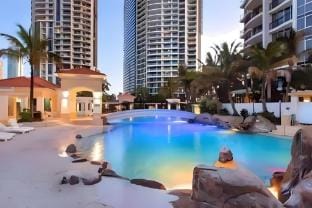 Sea View Apartment at Chevron Towers Apartment in Surfers Paradise