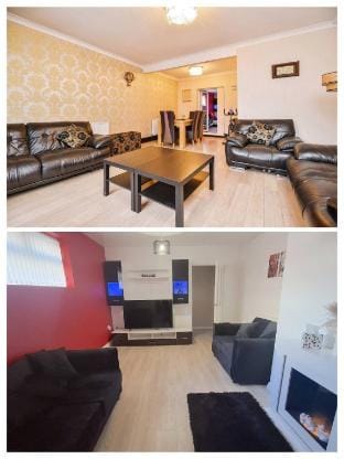 Spacious 3 Bed 2 Baths Free WiFi Central Location Vacation rental in Middlesbrough