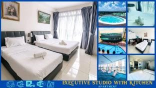 Near Mount Austin: Premium Cozy Studio with Kitchen Apartment in Johor Bahru