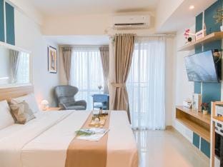 Cozy Modern Studio Grand Dhika City By Travelio Apartment in West Java