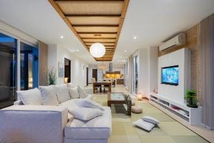 Ocean View Japandi Sauna & Rooftop 3BR Pool Villa Vacation rental in Nong Kae