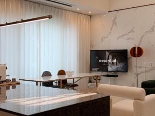 Luxury Penthouse Loft｜1min from Hongdae Station Vacation rental in Seoul
