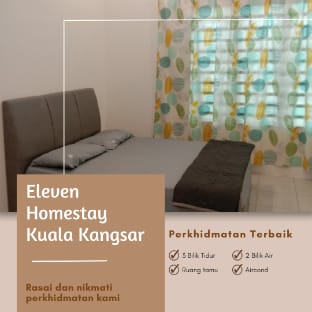 Eleven Homestay Kuala Kangsar Vacation rental in Perak