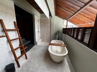 Mezzanine private room in modern shared Villa Vacation rental in North Kuta