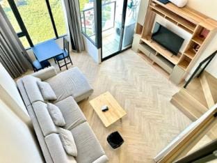 H曼谷市中心RAMA9带泳池带厨房LOFT一居室豪华公寓（多风格可选） Apartment in Bangkok